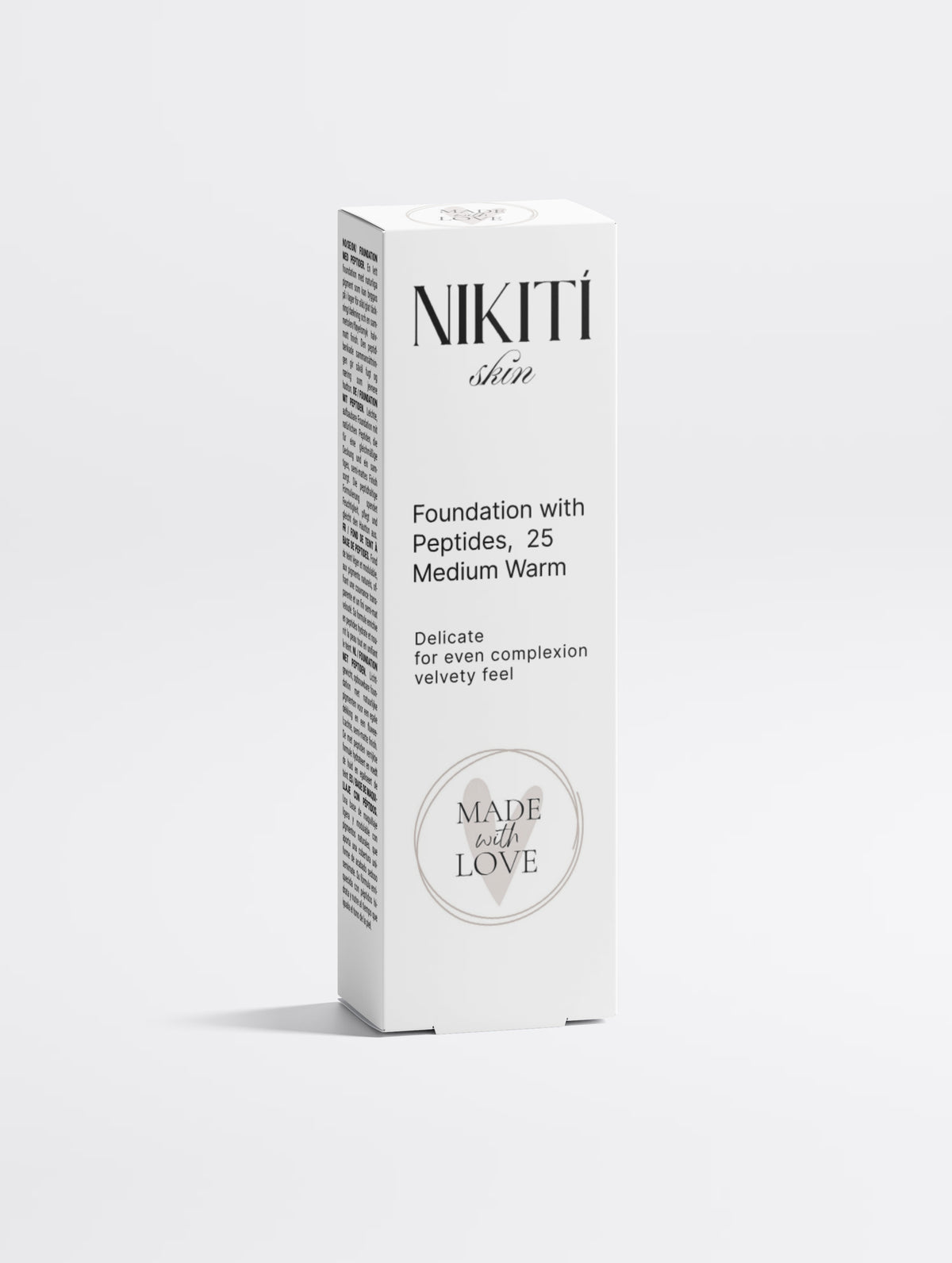 Foundation with Peptides,  25 Medium Warm