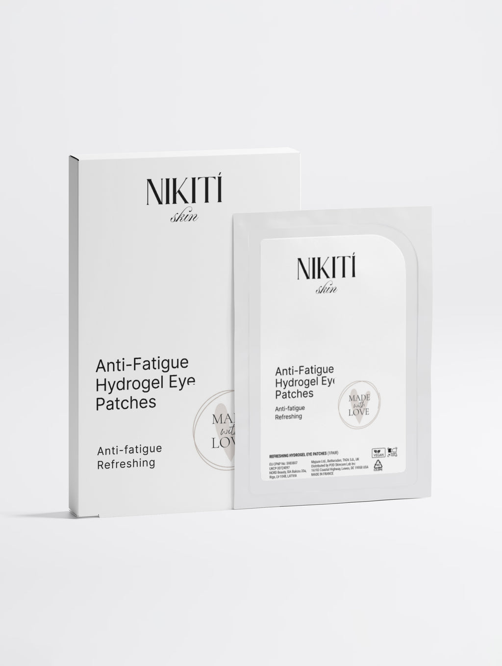 Anti-Fatigue Hydrogel Eye Patches