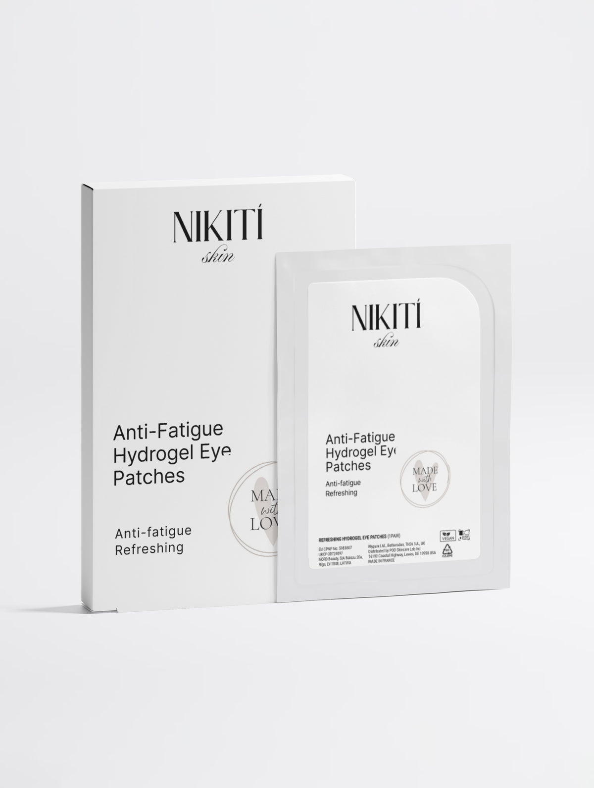 Anti-Fatigue Hydrogel Eye Patches