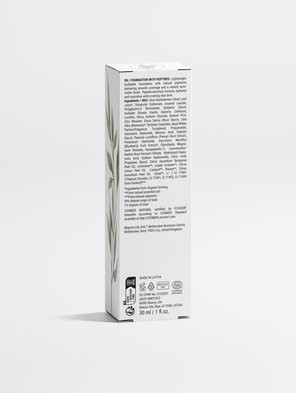 Foundation with Peptides, 40 Deep Neutral