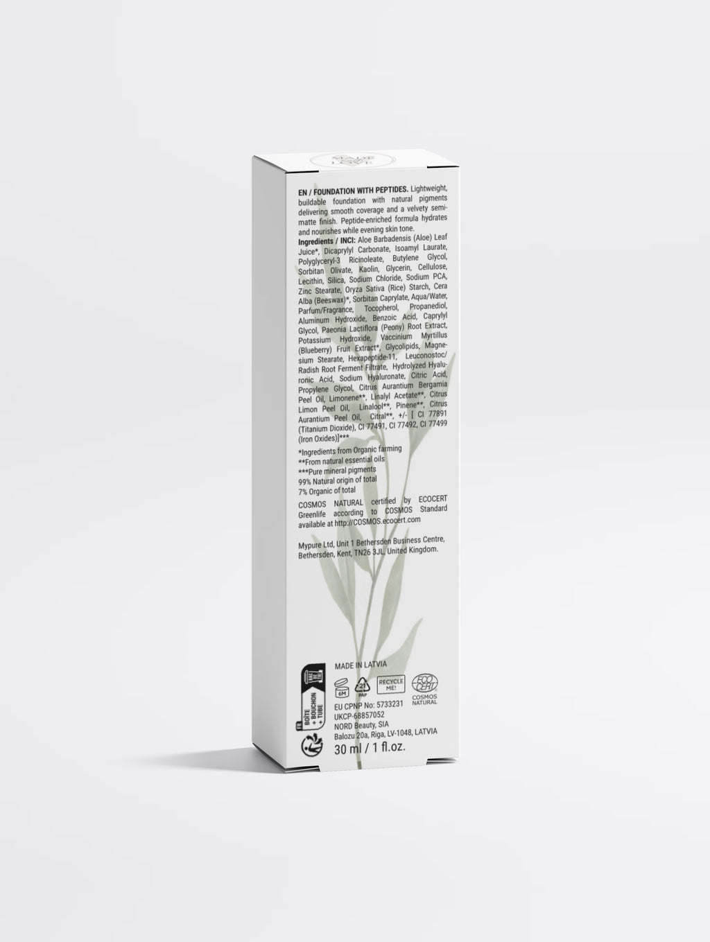 Foundation with Peptides, 40 Deep Neutral